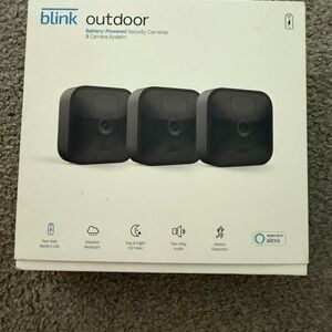 Blink Outdoor Black Security Camera System